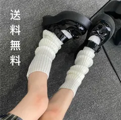 女性 ソリッドカラーニットレッグウォーマー、ファッショナブル、キュート、そして暖かい、ロリータスタイルに適しています