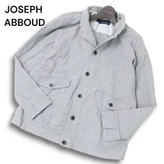 JOSEPH ABBOUD ジョセフ アブード 通年★ コットン ジャケット ブルゾン Sz.L メンズ 灰 グレーのサムネイル