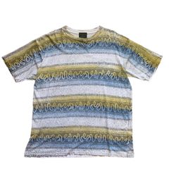 90's Old Surf Odyssey Border Print T-Shirts 90年代 オールドサーフ プリントTシャツ オールドスケート サーフT ヴィンテージT 総柄Tシャツ