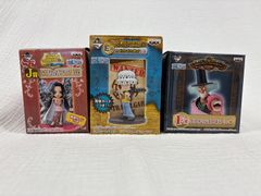 미개봉 이치 반 쿠지 원피스 피규어 3 체 세트 [핸콕 / 로우 / 힐룩 & 쵸퍼] BANPRESTO 정규품
