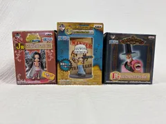 ✨未開封✨ 一番くじ ワンピース フィギュア3体セット【ハンコック／ロー／ヒルルク＆チョッパー】BANPRESTO 正規品