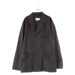 Maison Margiela (メゾンマルジェラ) 19AW Double Breasted Jacket ダブルジャケット ウール グレー S50BN0396のサムネイル