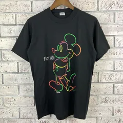 90年代 ベルバシーン ネオンミッキーTシャツ 90´s MICKEY MOUSE T-SHIRTS