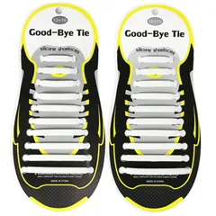 [geneX] 靴ひも 結ばない 靴紐 ゴム 靴ひも 伸縮 靴紐 ほどけない 簡単取り付け 靴紐が解けてイライラを解消 脱ぎ履きが楽々 子供から高齢者までも対応 (ホワイト) [ホワイト]