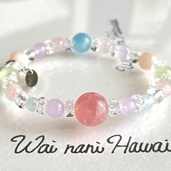 美人石『 Hawaiian Lei  花物語  』ハワイアンパワーストーン