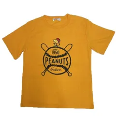 訳あり アウトレット スヌーピー 半袖 Tシャツ メンズ ハニカムメッシュ ビッグボール 柄 アメカジ 吸汗速乾 / bia328-1