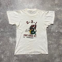 80's FORT KNOX KY S/S Tee フォートノックス基地 ドラゴン プリントT ...ブランド名