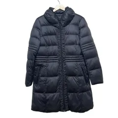 Leilian ＊ダウンコート/ダークブラウン色/size 13+/シルク光沢 Leilian ＊ダウンコート/ダークブラウン色/size 13+/シルク光沢
