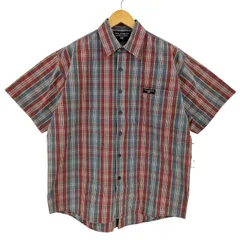 ポロジーンズカンパニーラルフローレン POLO JEANS COMPANY RALPH LAUREN 半袖チェックシャツ メンズ import：L 