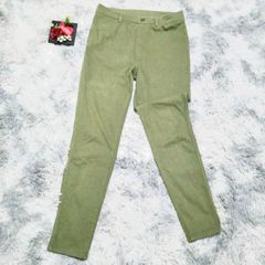 ユニクロ UNIQLO XLサイズ スキニーパンツ ストレッチパンツ グリーン・カーキ系 ハイウエスト カジュアル