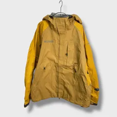 ☆Columbia☆コロンビア☆マウンテンパーカー☆タイタニウム☆オムニテック☆ナイロン☆イエロー☆M☆C25M