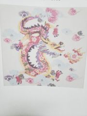 お正月～辰年花(図案のみ)