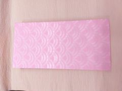 のし紙　カット品　ピンク　扇柄　約80枚