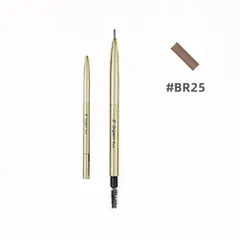 エレガンス　アイブロウスリム（ホルダー付セット）BR25　明るいブラウン＜ノーテクで美眉＞【店頭同様の国内正規品】プレゼント 女性 誕生日 妻 母 彼女〈参考定価：4180円〉