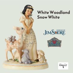 ジムショア キャラクターグッズ ディズニー プリンセス 白雪姫 ホワイトウッドランド スノーホワイト フィギュア ギフト プレゼント 人形 置物 White Woodland Snow White ディズニートラディション JIM SHORE 正規輸入品