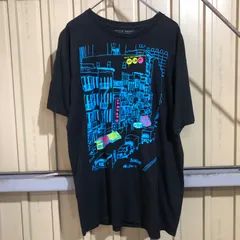 415 NIKE プリントTシャツ ナイキ L ブラック 夏 プルオーバー 車 ブルー ピンク イエロー 古着卸アメリカ仕入