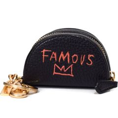 コーチ キーホルダー COACH ぺブルレザー ジャン ミシェル バスキア