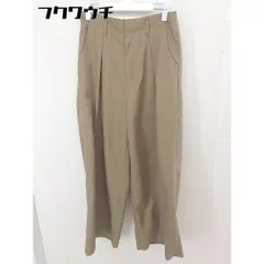 ◇ KBF ケービーエフ ワイドパンツ サイズONE キャメル系 レディース  【1201140001790】