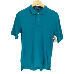 ポロバイラルフローレン Polo by RALPH LAUREN ロゴ刺繍コットンS/S ポロシャツ メンズ JPN：M 