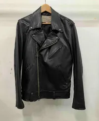 極美品、AVIREXアヴィレックス、ダブルライダース、大きいＬサイズ、黒シンプル WEB&DEPOT限定》SHEEP DOUBLE RIDERS / シープ ダブルライダース