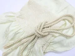 【一輝堂】【着物】 和装小物 帯締め 帯揚げ セット 帯締 帯揚 中抜き絞り 丸組 25w04-5346