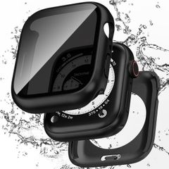 【迅速発送】【覗き見防止 フルカバー保護】Puptoya アップルウォッチ 防水 カバー Apple Watch 10 対応 42mm ケース のぞき見防止 2 in 1 前後の保護 PC+ガラス素材 高透過率 装着簡単 脱落しやすい 耐衝撃 iWatch 4