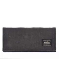 【新品　美品】ポーター　長財布　キャンバス　スモーキーブラック 2025年最新】porter スモーキー 財布の人気アイテム - メルカリ