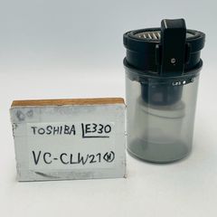 【簡易清掃済】東芝  （型番：VC-CLW21(N)）　掃除機　スティック　ダストケース　ダストカップ　ゴミ　フィルター　サイクロン　部品　クリーナー　TOSHIBA　（色：黒　ブラック）管理番号 E330
