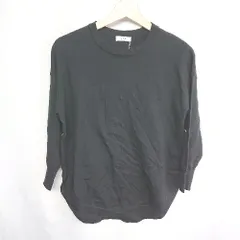 ◇ ◎●未使用● A.V.V アーヴェヴェ 長袖 ニットトップス サイズXS ブラック レディース E  【1407180055643】