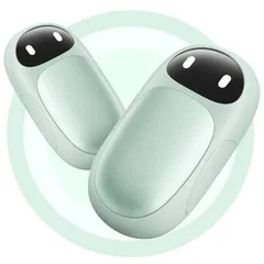 【2025新登場】 HAGOOGI 充電式カイロ 2秒急速発熱 3階段温度調節 【小型 超軽量 マグネット 分離式設計】 電気カイロ 2個セット 6000mAh クリスマスプレゼント 最大14時間連続使用 持ち運びやすい 5V/2A急速充電 繰り返し利用