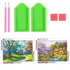 モザイクアート 5D DIY・手作り絵画手芸キット ダイアモンドビーズ絵画キット