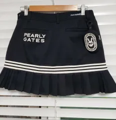 PEARLY GATES(パーリーゲイツ) ゴルフスカート プリーツ 前面と背面がかわいい