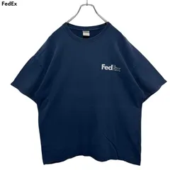 FedEx 90s 未使用 00's FedEX 両面プリントTシャツmtp01271601509609｜VINTAGE