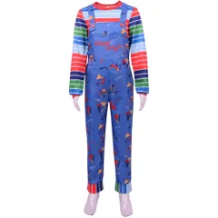 オシュコシュオーバーオール⭐︎チャッキーコスチューム子供90cmコスプレハロウィン Amazon.co.jp: チャイルド・プレイ 子供用 チャッキー