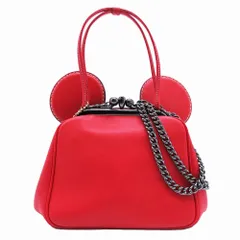 COACH コーチ Disney Mickey ディズニー ミッキーマウス チェーンショルダーバッグ がま口  2WAY 10215 レディース 