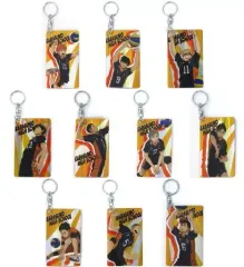 【中古】雑貨 全10種セット 「ハイキュー!! TO THE TOP ホログラムプレートキーホルダーコレクション 烏野高校」