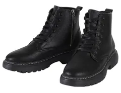 【数量限定】ハイカット 大人カッコいい ブーツ ビジュアル系 サイドジップ [アスペルシオ] 厚底 編み上げ レースアップ [aspersio] シューズ メンズ