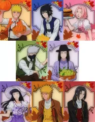 【中古】キャラカード 全8種セット 「NARUTO-ナルト- 疾風伝 アクリルカード 03.収穫祭ver.(描き下ろしイラスト)」