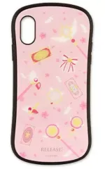 【中古】携帯ジャケット・カバー アイテム柄 iPhoneXR対応 ハイブリッドガラスケース 「カードキャプターさくら」