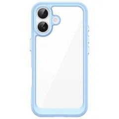 iPhone17 ケース 耐衝撃 ハイブリット ケース 【Color】ブルー