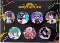 【中古】バッジ・ピンズ 集合 缶バッジ7種＆収納ケース 「バーチャルYouTuber にじさんじ NIJIROCK NEXT BEAT」 S席特典