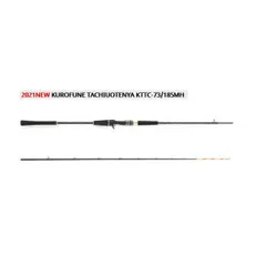 ≪'21年8月新商品！≫ アブガルシア 黒船 タチウオテンヤ KTTC-73/185MH 〔仕舞寸法 96.0cm〕のサムネイル