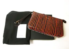Paul Smith ポールスミス ＜アウトレット＞ポーチ リストレット ミニバッグ コスメ ゼブラ ストライプ ヨーロッパ直輸入 英国 イギリス PA-399d