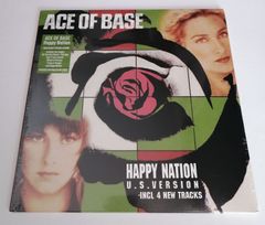 ACE OF BASE エイス オブ ベイス HAPPY NATION ハッピー ネイション 洋楽 輸入盤 Clear Vinyl レコード盤 レコード アナログ盤 アナログ LP盤 LP 12インチ サイン ブリッジ クルーエルサマー