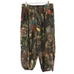 Yohji Yamamoto POUR HOMME ヨウジヤマモト プールオム 18SS Paint Print Balloon Pants  ペイントプリントバルーンパンツ HW-P79-025 ミックス 2 - メルカリ