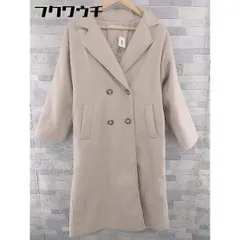 ■ Auntie Rosa Holiday アンティローザ ホリデー ダブル  ロング コート サイズFree ピンク系 レディース  【中古】 【1103300008802】のサムネイル