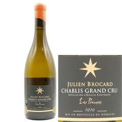 正規品 2020 シャブリ グランクリュ レ・プリューズ ジュリアン・ブロカール 750ml フランス 白ワイン 冬ギフト