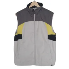 00s Nike 中綿ベスト ホワイト×グレー y2k golf 00s Nike 中綿ベスト ホワイト×グレー y2k golf