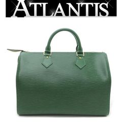 ルイヴィトン Louis Vuitton スピーディ30 ハンドバッグ エピ M43004 ボルネオグリーン 【70342】