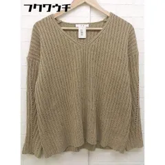 ◇ fifth フィフス 長袖 ニット セーター ベージュ レディース 【中古】 【1103230006862】のサムネイル